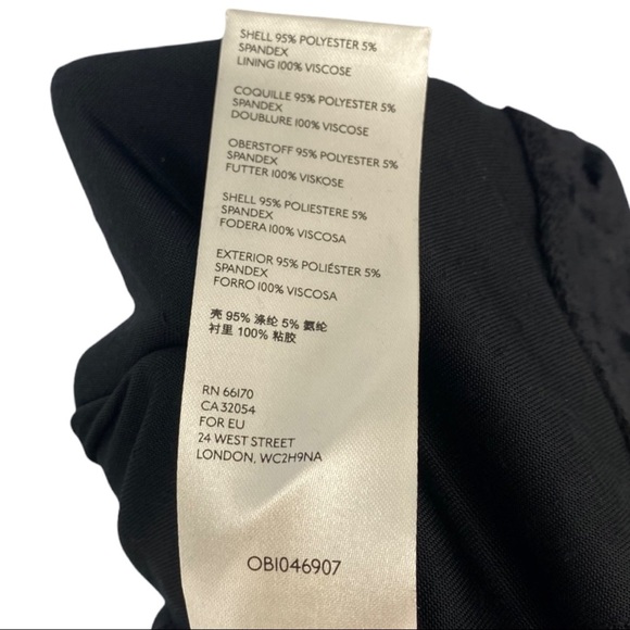 Free People Dress XS Velvet Mini Lace Trim V Neck Pullover Fit and Flare Black - Picture 6 of 16